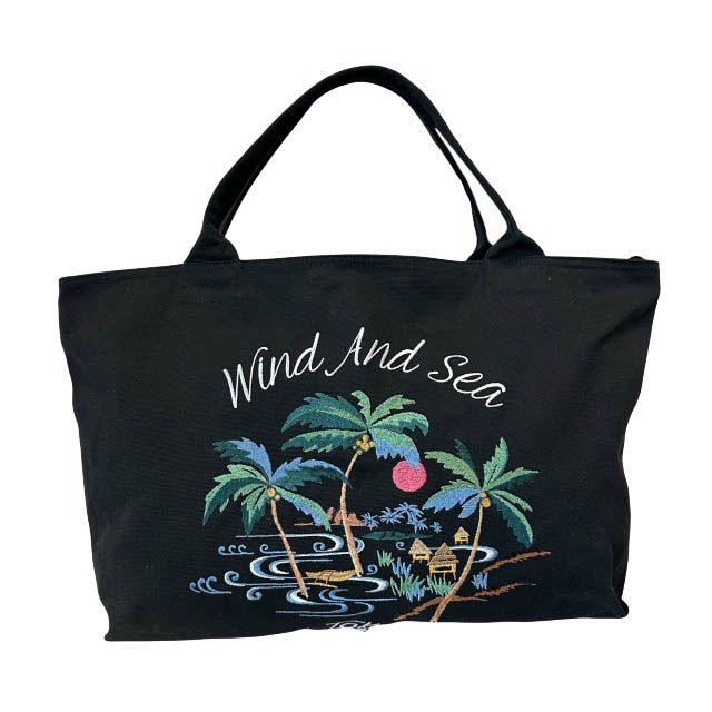 ウィンダンシー WIND AND SEA Tokyo Souvenir Canvas Tote Bag 東京