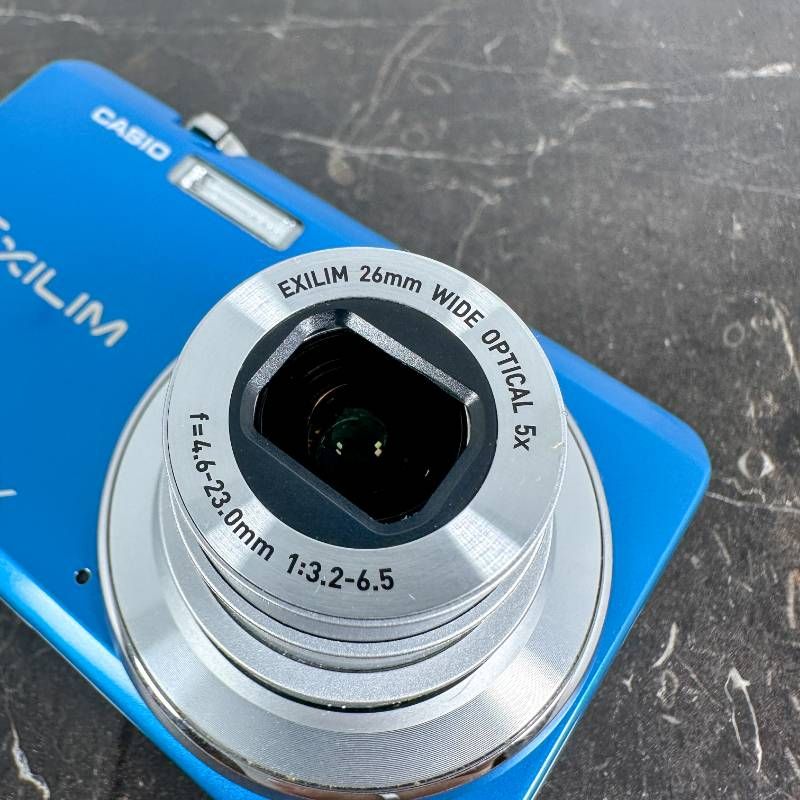 CASIO EXILIM EX-ZS10 ブルー コンデジ デジカメ 光学5倍ズーム HD動画
