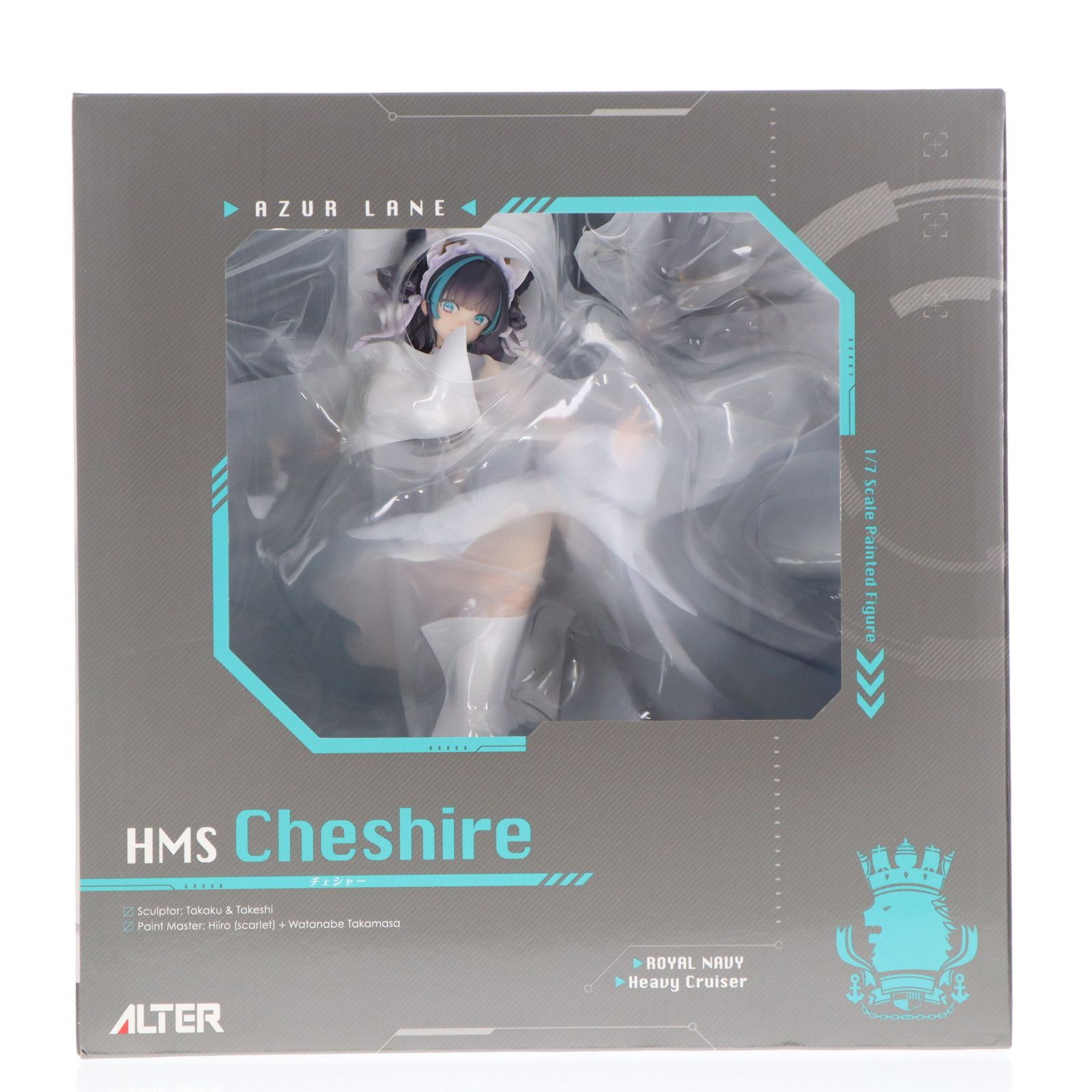 あみあみ限定特典付属 チェシャー アズールレーン 1/7 完成品