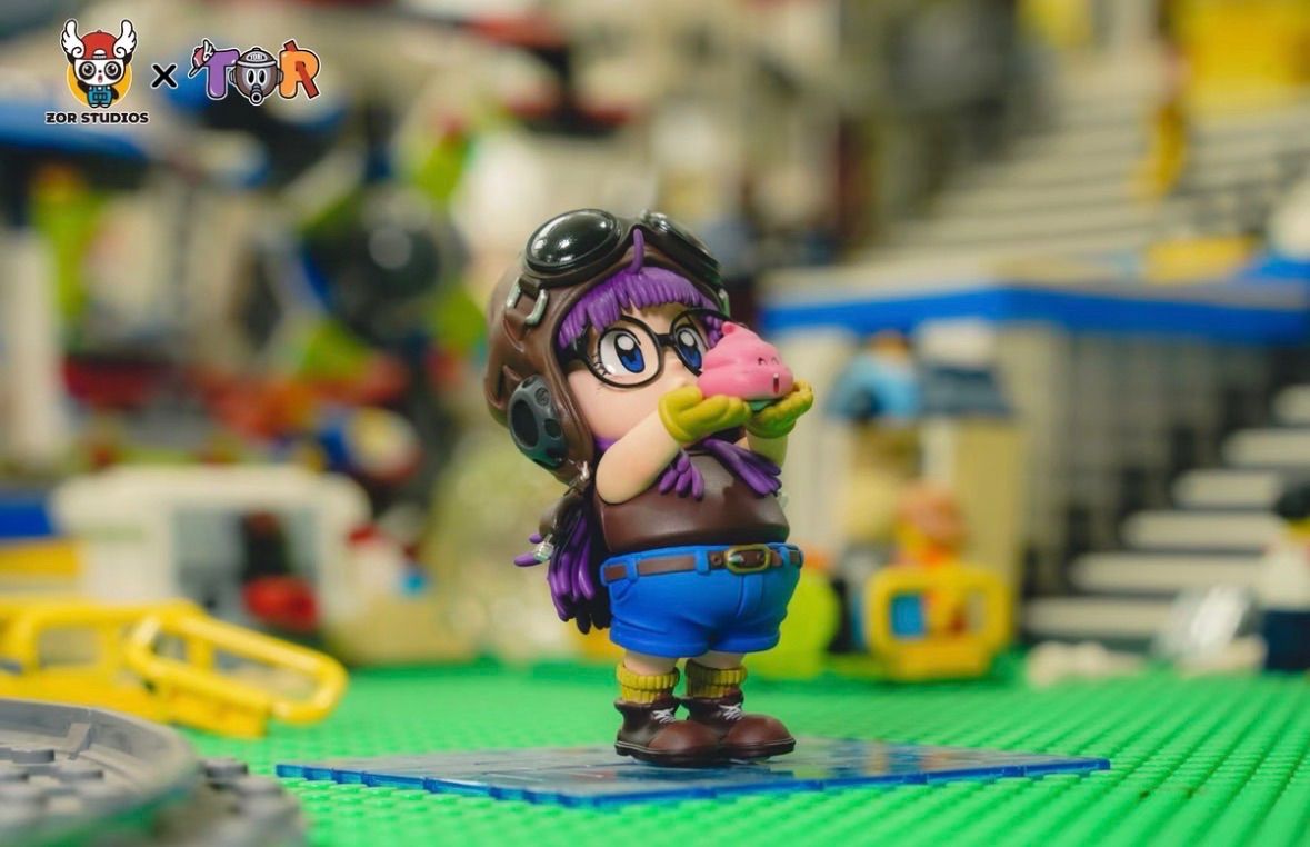 Dr.スランプ ZOR アラレちゃん ガレージキット扉絵フィギュア Ver.3