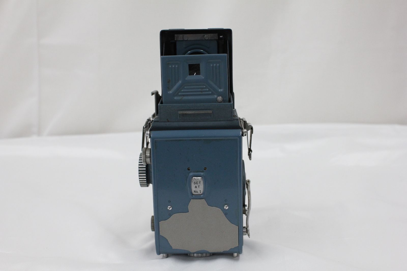 訳あり品】 ヤシカ Yashica-44 ブルー Yashikor 60mm F3.5 二眼カメラ