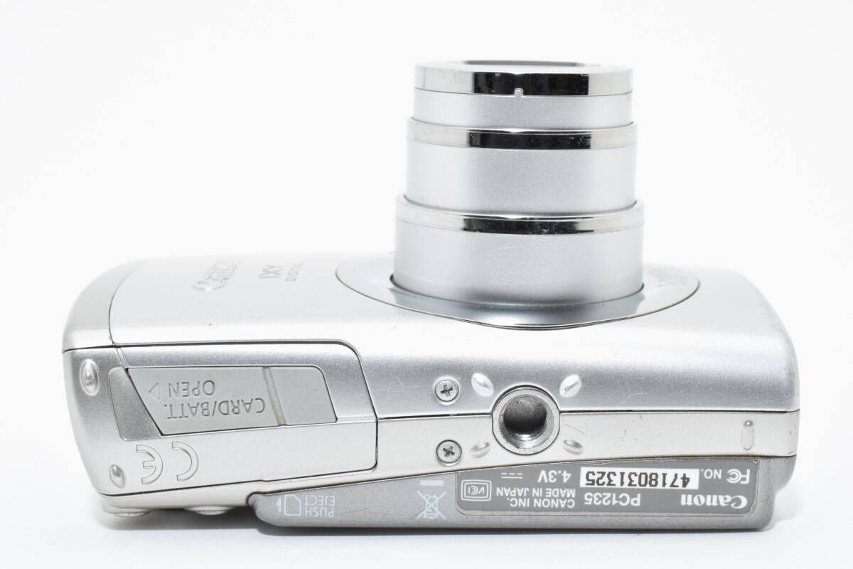 Canonキヤノン IXY DIGITAL 810IS PC1235 コンデジ デジカメ シルバー