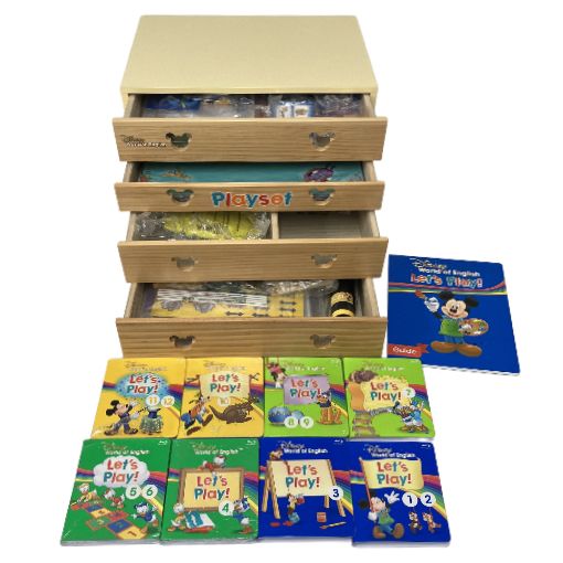 DWE 2022年頃 最新 レッツプレイセット Blu-ray ワールドファミリー