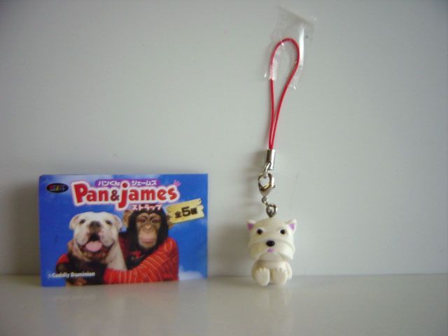 ♯Iui13EJパンくんジェームズPan&Jamesストラップ人気1種動物園