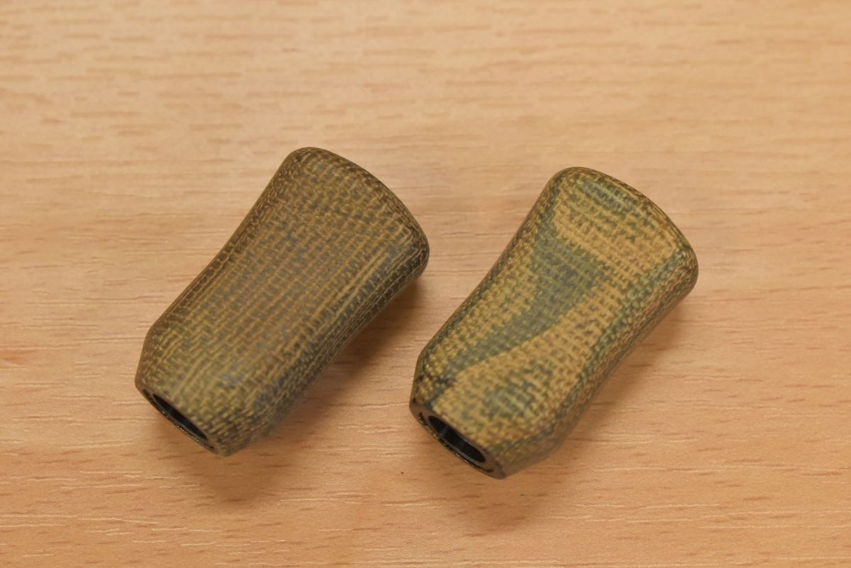 わたらせ樹脂工房 スタビライズウッドノブ シマノ 右用 2点セット