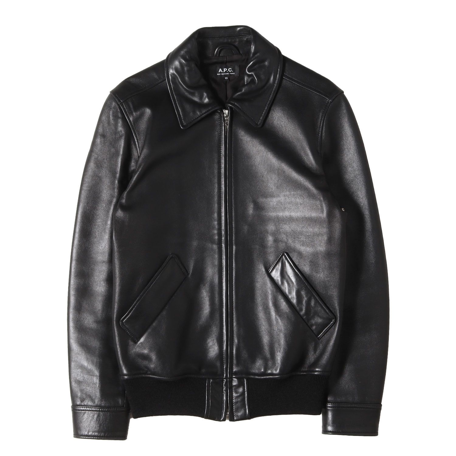 A.P.C. アーペーセー ブルゾン ブラック 黒 サイズ:XS | モーター