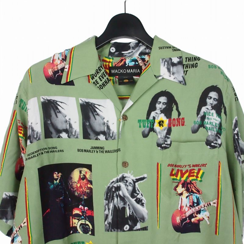 ワコマリア WACKO MARIA 24SS BOB MARLEY HAWAIIAN SHIRT アロハシャツ