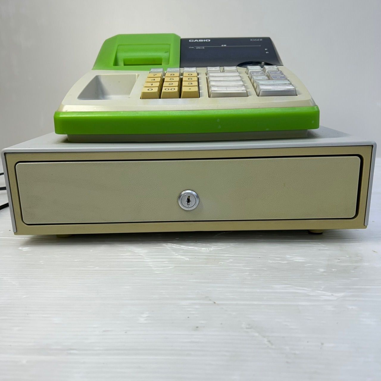☆レジスター ☆CASIO カシオ 106ER No.0161562 0301M グリーン