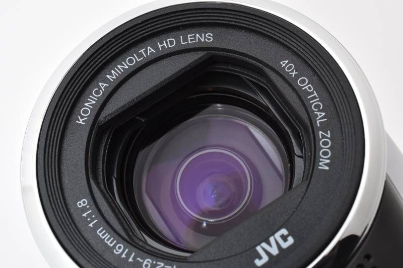 光学極上品】JVC Everio GZ-E750 白 ホワイト ビデオカメラ