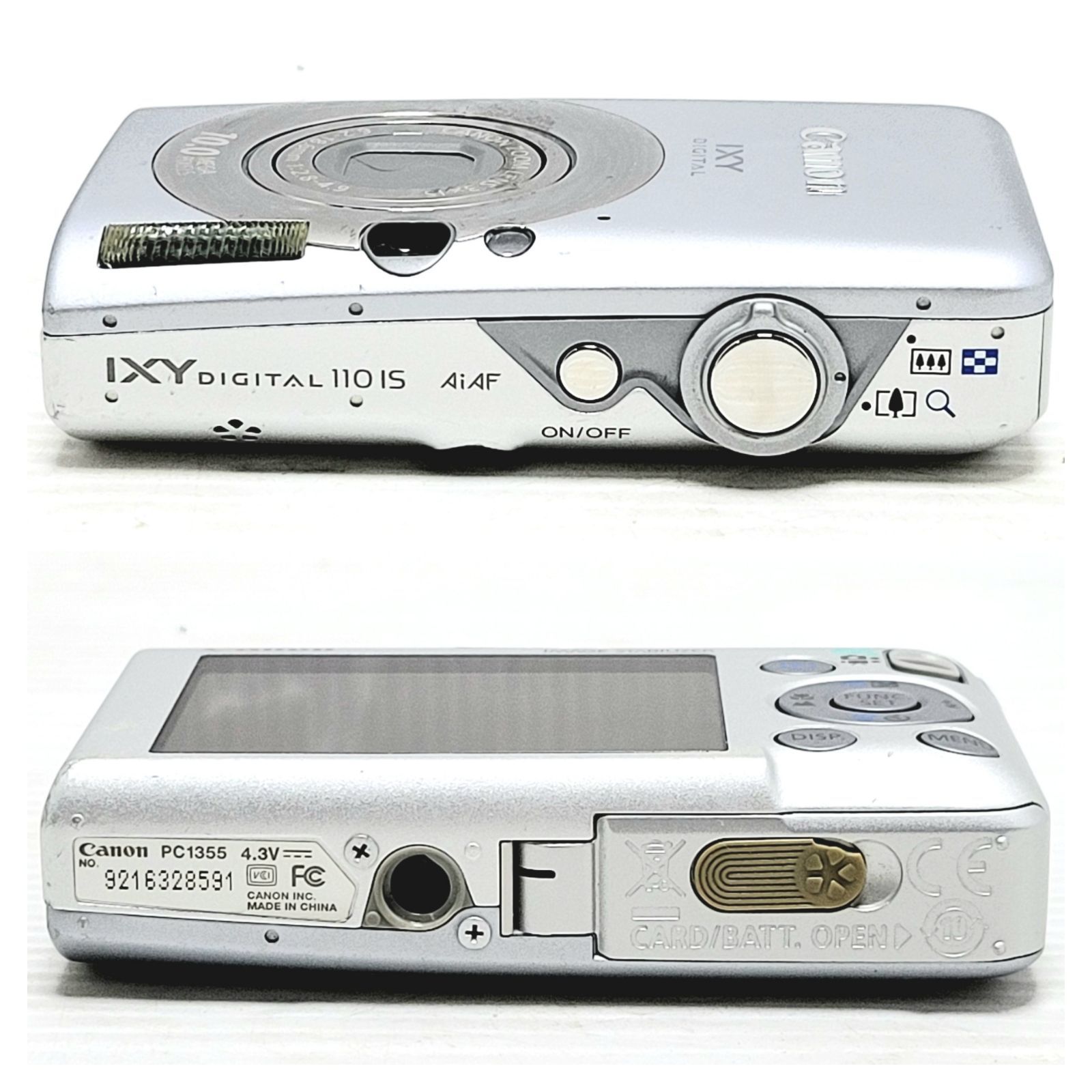 正常動作品】Canon IXY DIGITAL 110 IS シルバー デジカメ - メルカリ