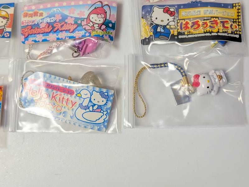 ハローキティ ご当地キティ 根付 ストラップ 20個セット まとめ売り