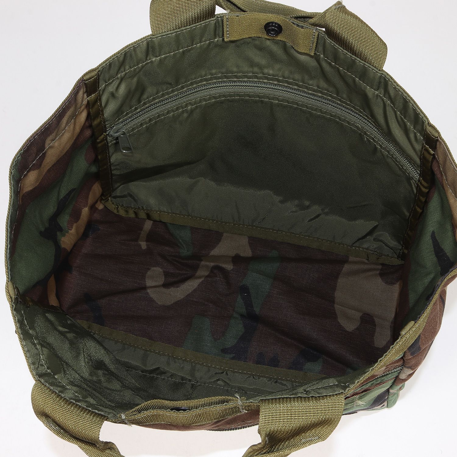 美品 BRIEFING ブリーフィング バッグ ウッドランドカモ フライト