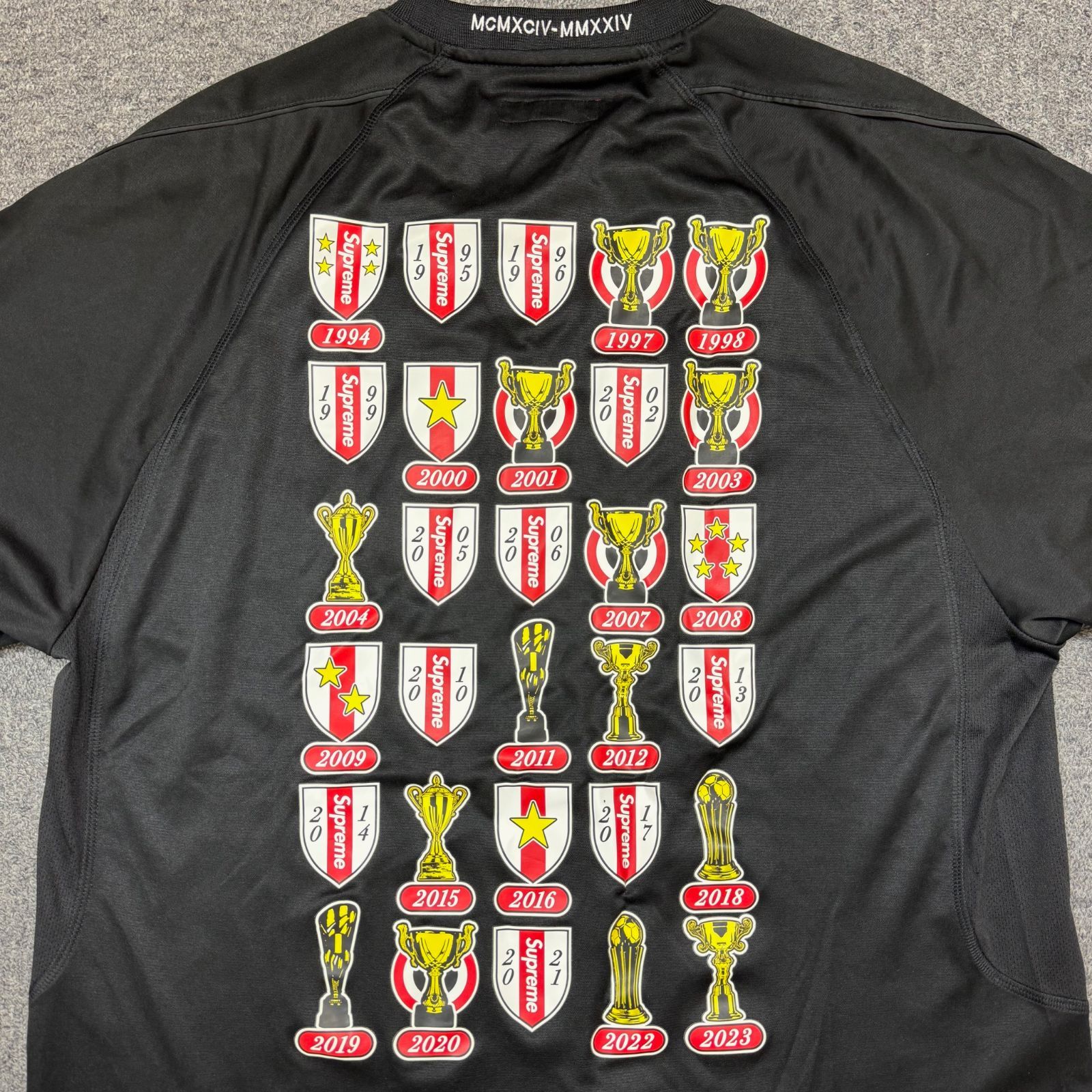 国内正規 Supreme 24SS Jacquard Soccer Jersey ジャガードサッカー