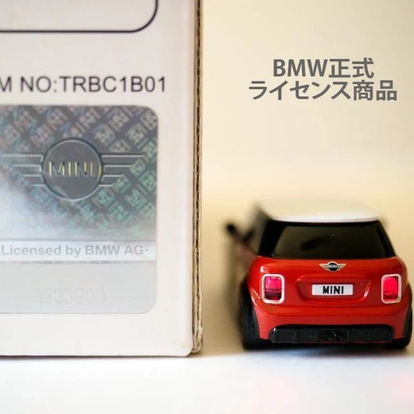 MINI Cooper、ラジコンミニカー 1/76、 BMW正式ライセンス商品、Turbo