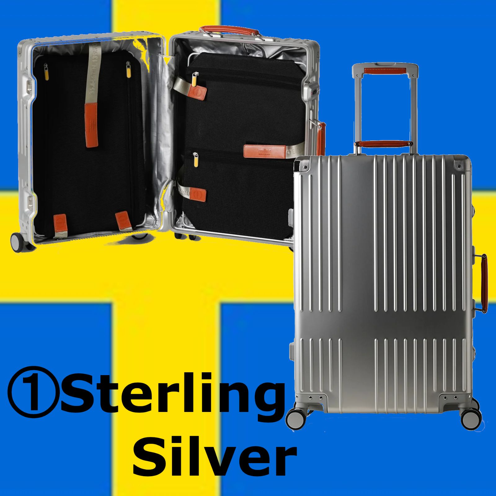 新品・多色有✨】イノベーター 70L アルミ スーツケース INV5811 M