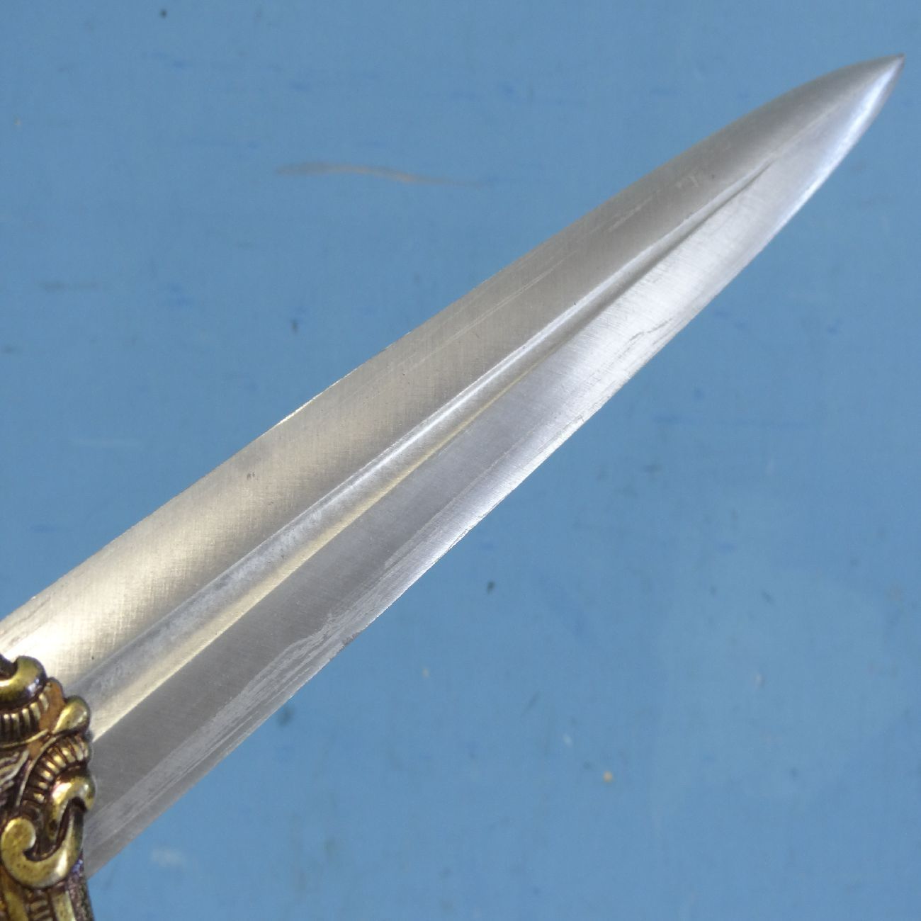 アーサー王 エクスカリバー 模造刀 西洋剣レプリカ 短剣 金属製 900g