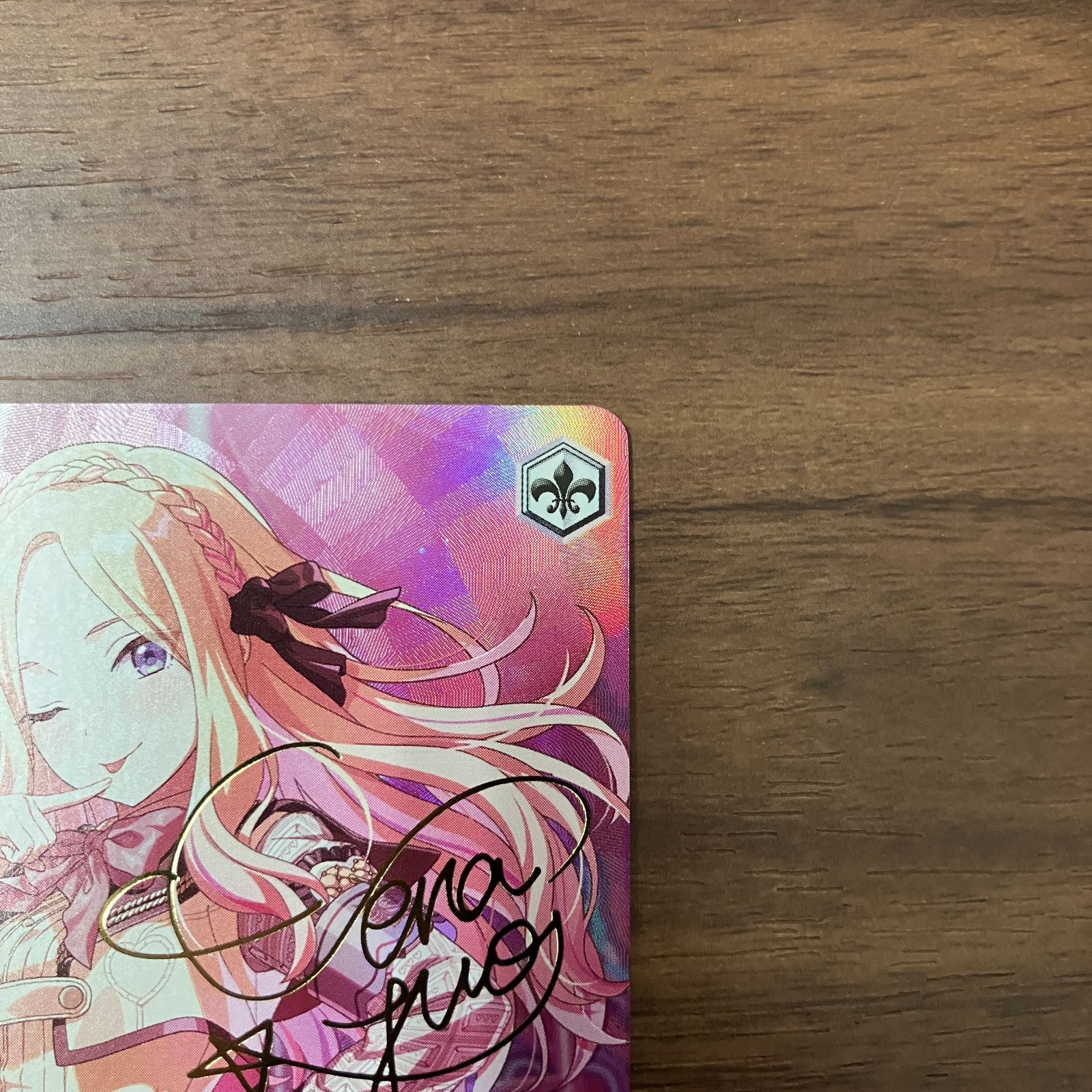 ハッピーミルフィーユ 十王星南 SP サイン ヴァイスシュヴァルツ 学園