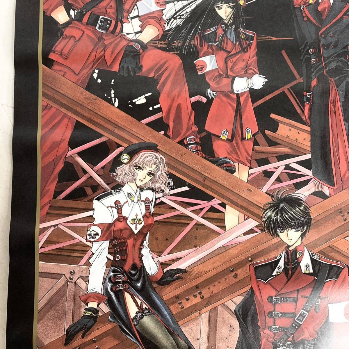 非売品 ポスター X エックス 天の龍 CLAMP クランプ もこなあぱぱ 告知