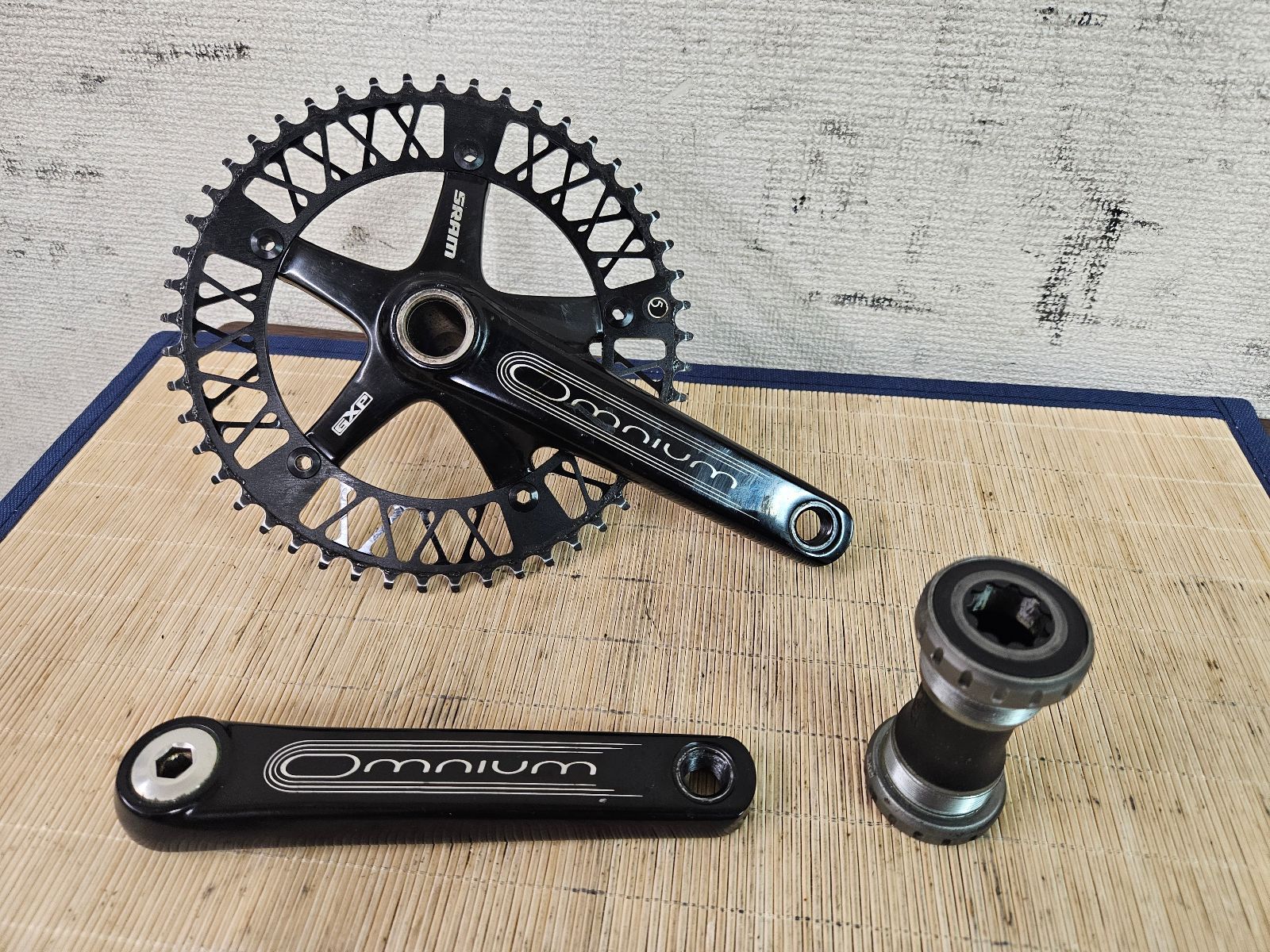 SRAM 「スラム」 OMNIUM 48T 165mm クランクセット ⁄ バイチャリ世田谷