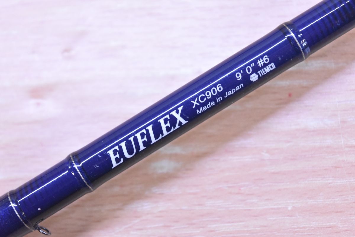 ユーフレックス XC 906 EUFLEX フライロッド 2ピース 釣り フライ
