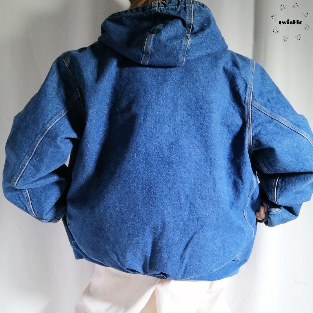 希少 古着 00s Carhartt カーハート アクティブジャケット デニム