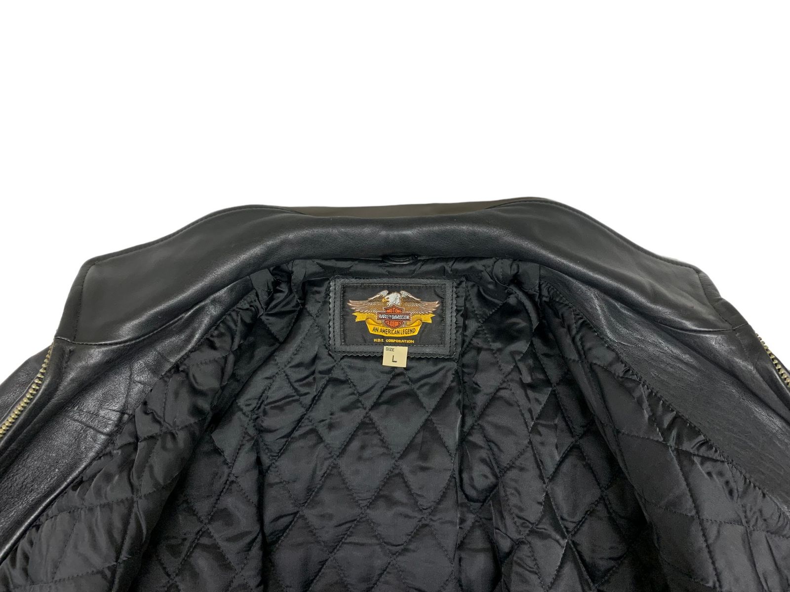 HARLEY DAVIDSON (ハーレーダヴィッドソン) シングル レザー 牛革