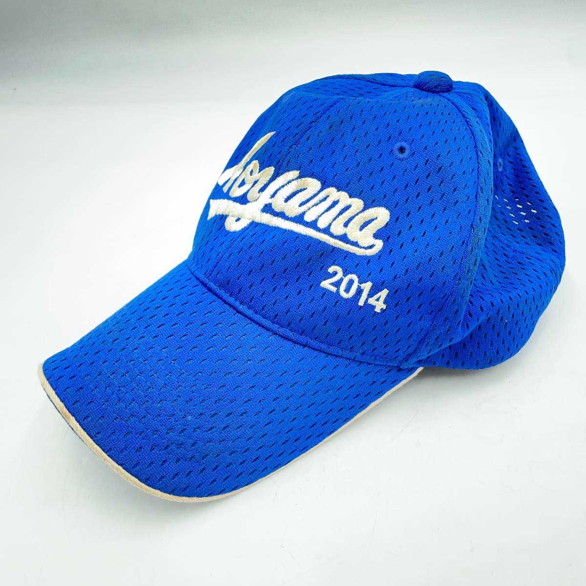 青山学院大学 硬式野球部 2014年 キャンプ 帽子 キャップ 東都大学野球