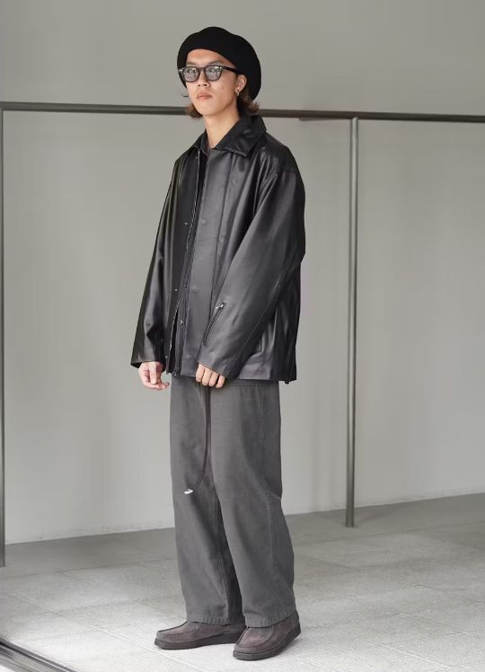 新品】SOPHNET. ソフネット L メンズ レザージャケット 24AW LEATHER