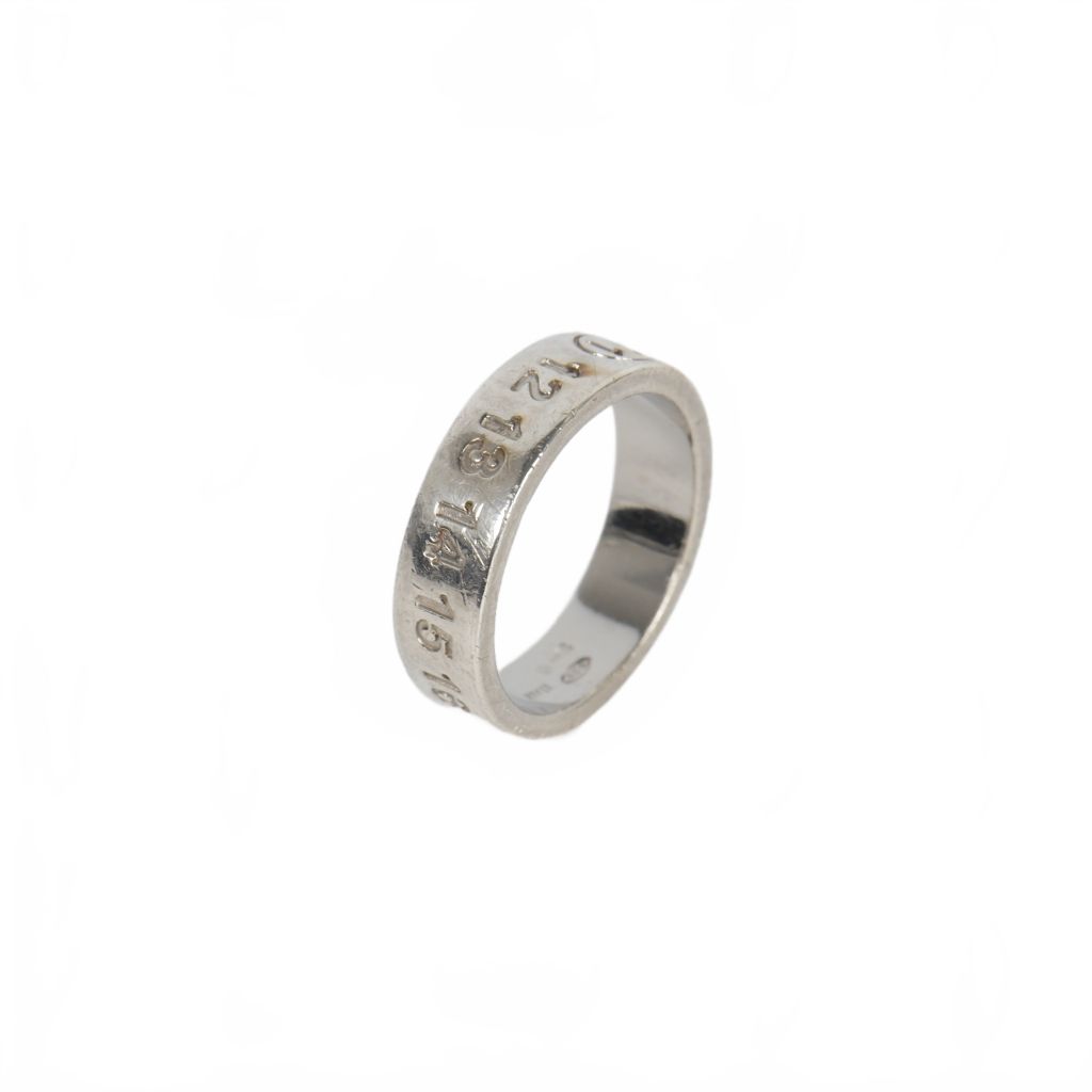 メゾンマルジェラ Maison Margiela ナンバーリング 指輪 19号 シルバー