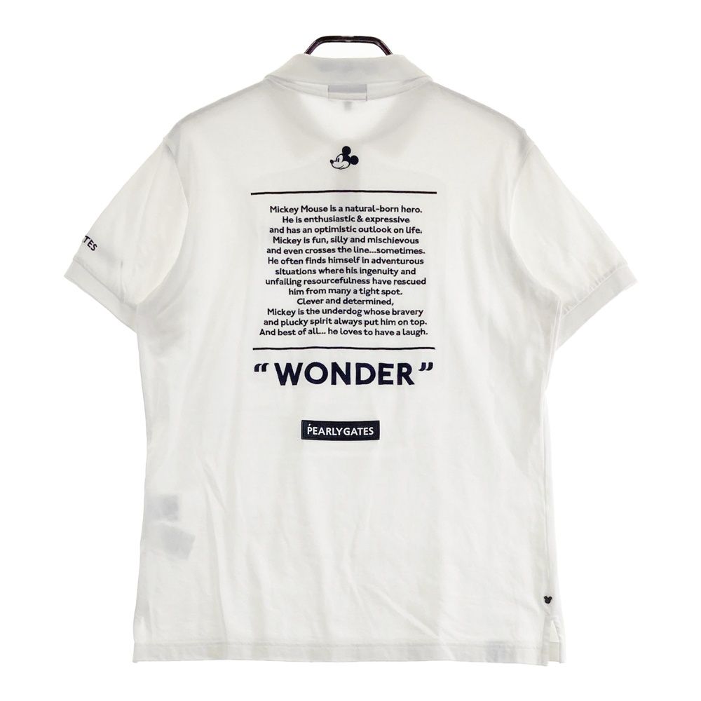 サイズ：5 PEARLY GATES パーリーゲイツ ×Disney ミッキーマウス 半袖