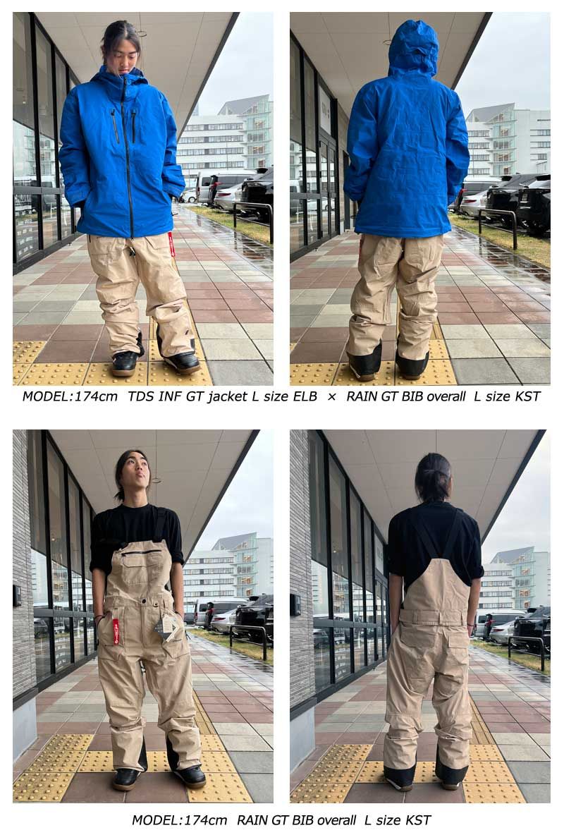 23-24 VOLCOM/ボルコム RAIN GORE-TEX BIB overall メンズ レディース