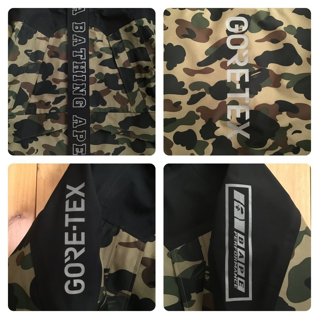 GORE TEX スノボジャケット Sサイズ a bathing ape BAPE snowboard