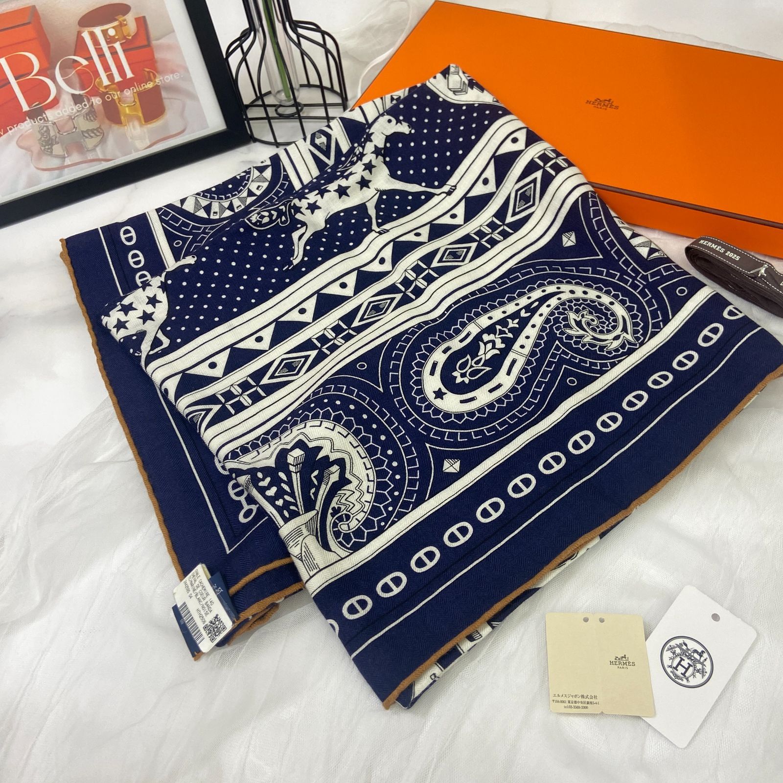 鑑定済み 【 新品未使用 】エルメス 《 シュヴァル・ドゥ・クール