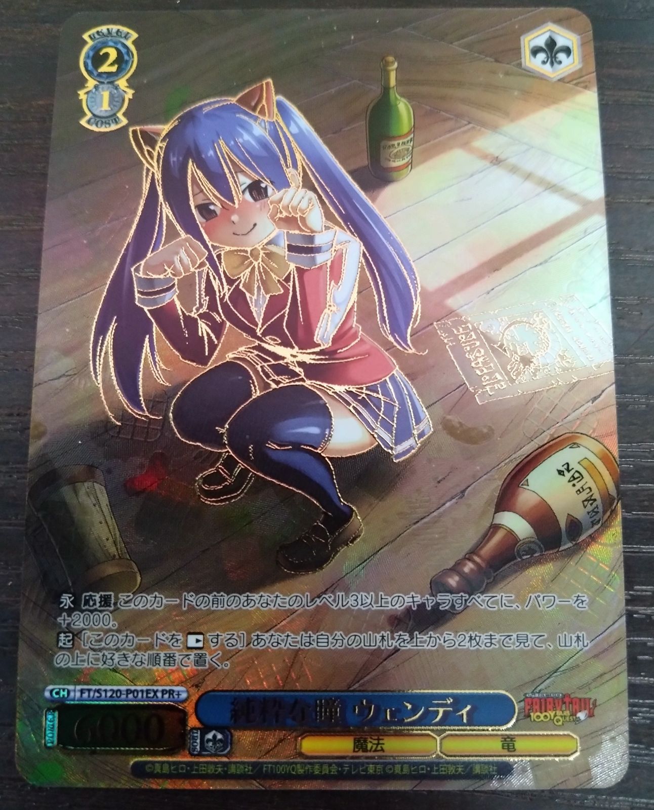 PSA10 純粋な瞳 ウェンディ PR+ ヴァイス FAIRY TAIL PSA10】ヴァイス