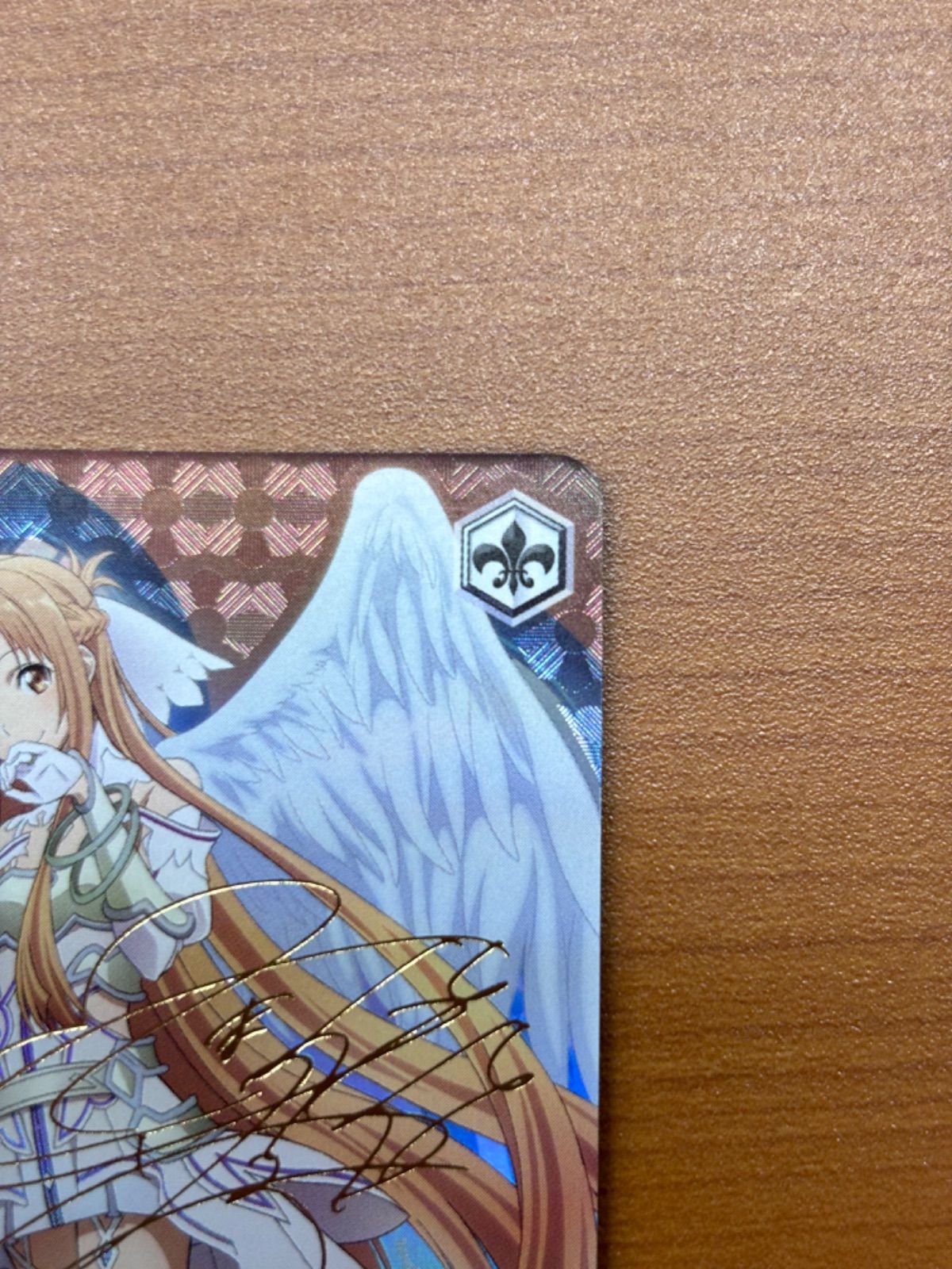 美品】千年の旅路アスナ サイン入り CH SAO/S100-003SP SP SAO ソード