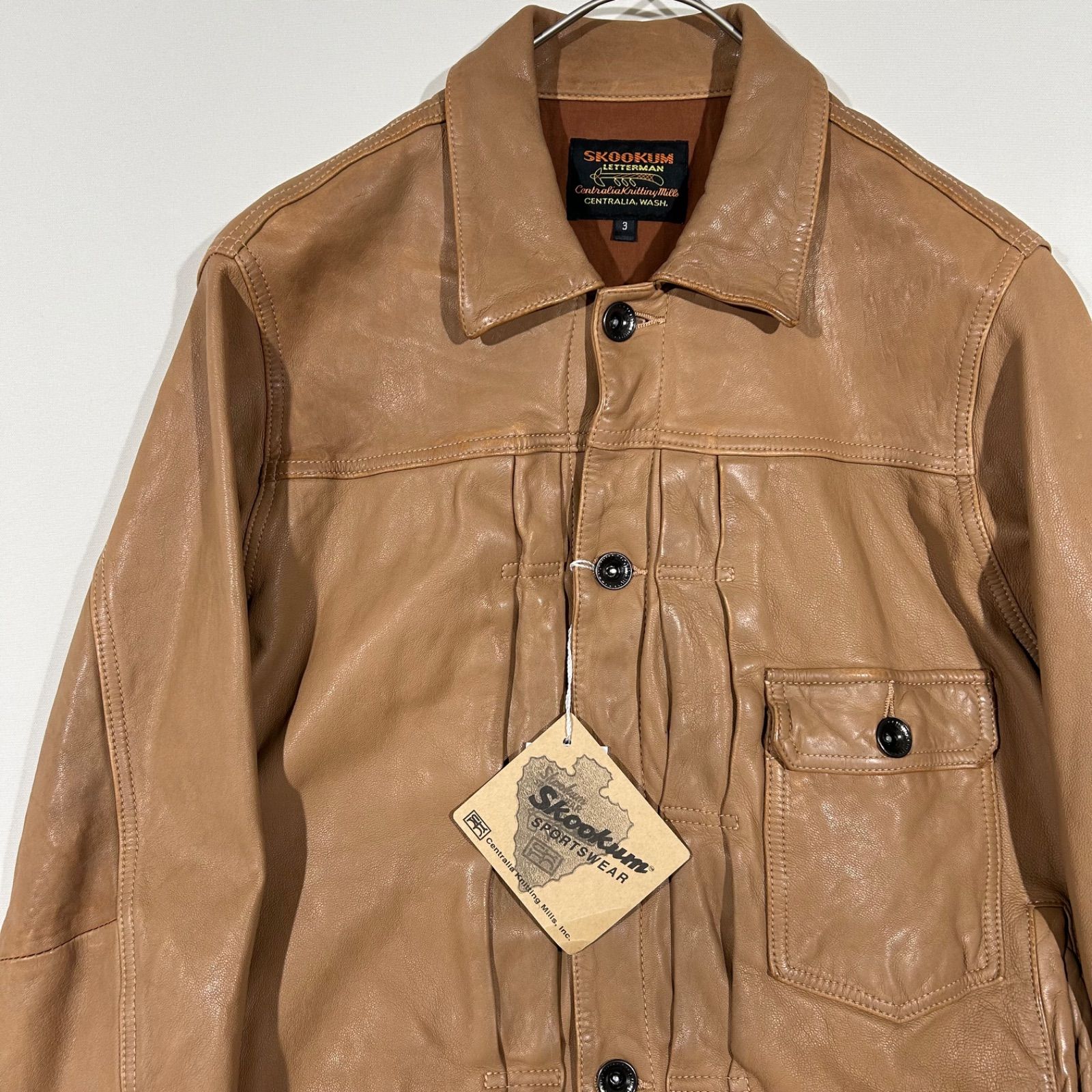 SKOOKUM スクーカム JACKROSE ジャックローズ 1st レザージャケット