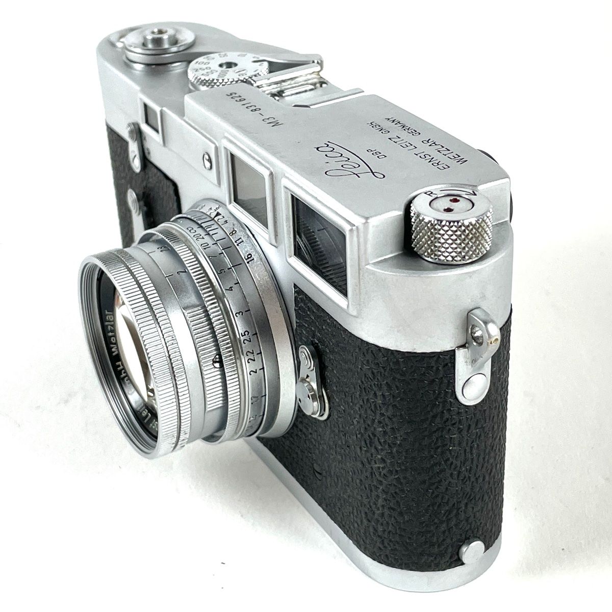 ライカ LEICA M3 ダブルストローク シルバー + Summicron 5cm F2 沈胴