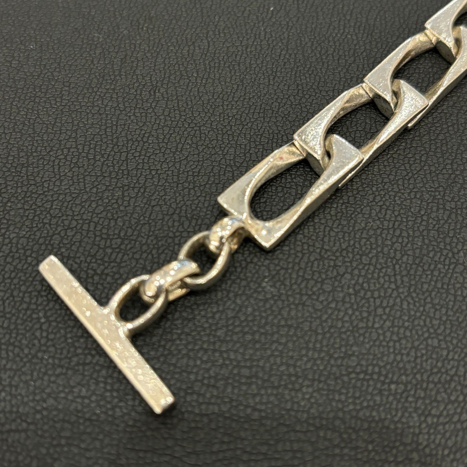 ΩNA3795 大人気！ GUCCI グッチ ブレスレット フィガロ スクエア