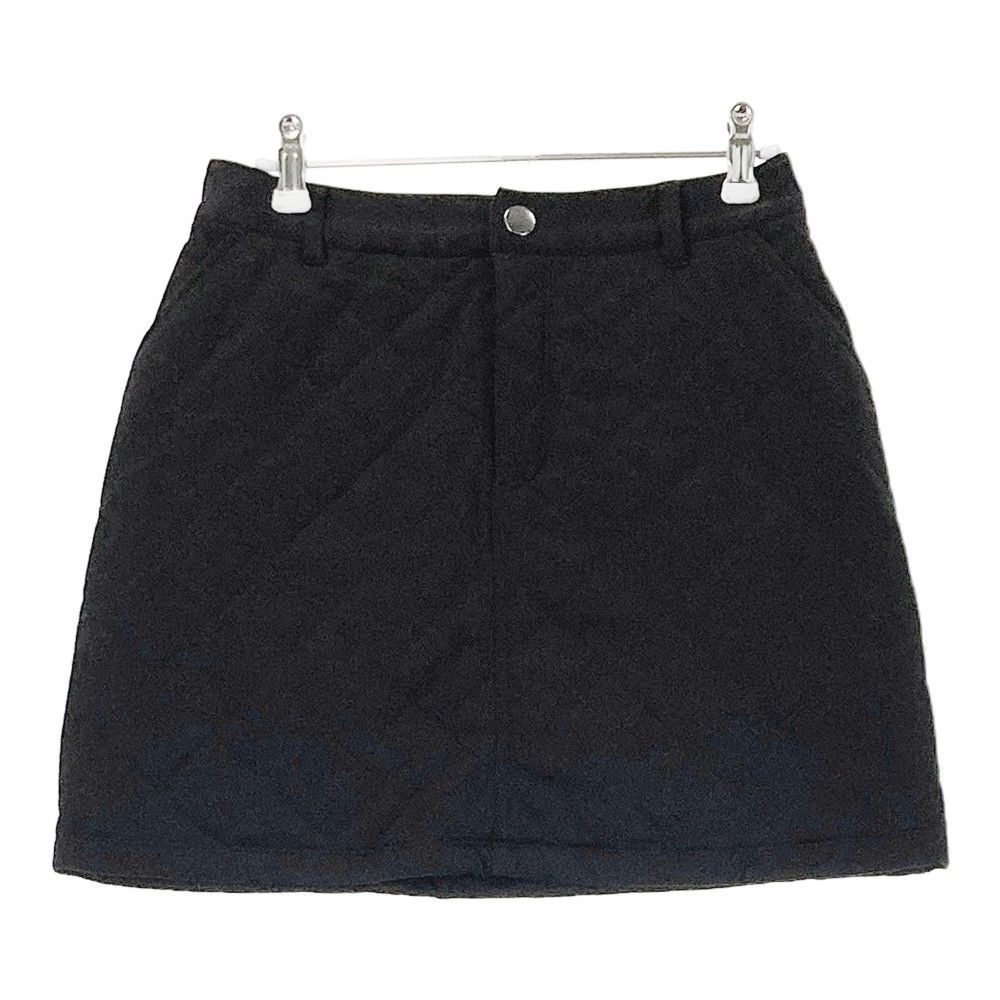 サイズ：S JUN&ROPE ジュン アンド ロペ 中綿スカート ブラック系