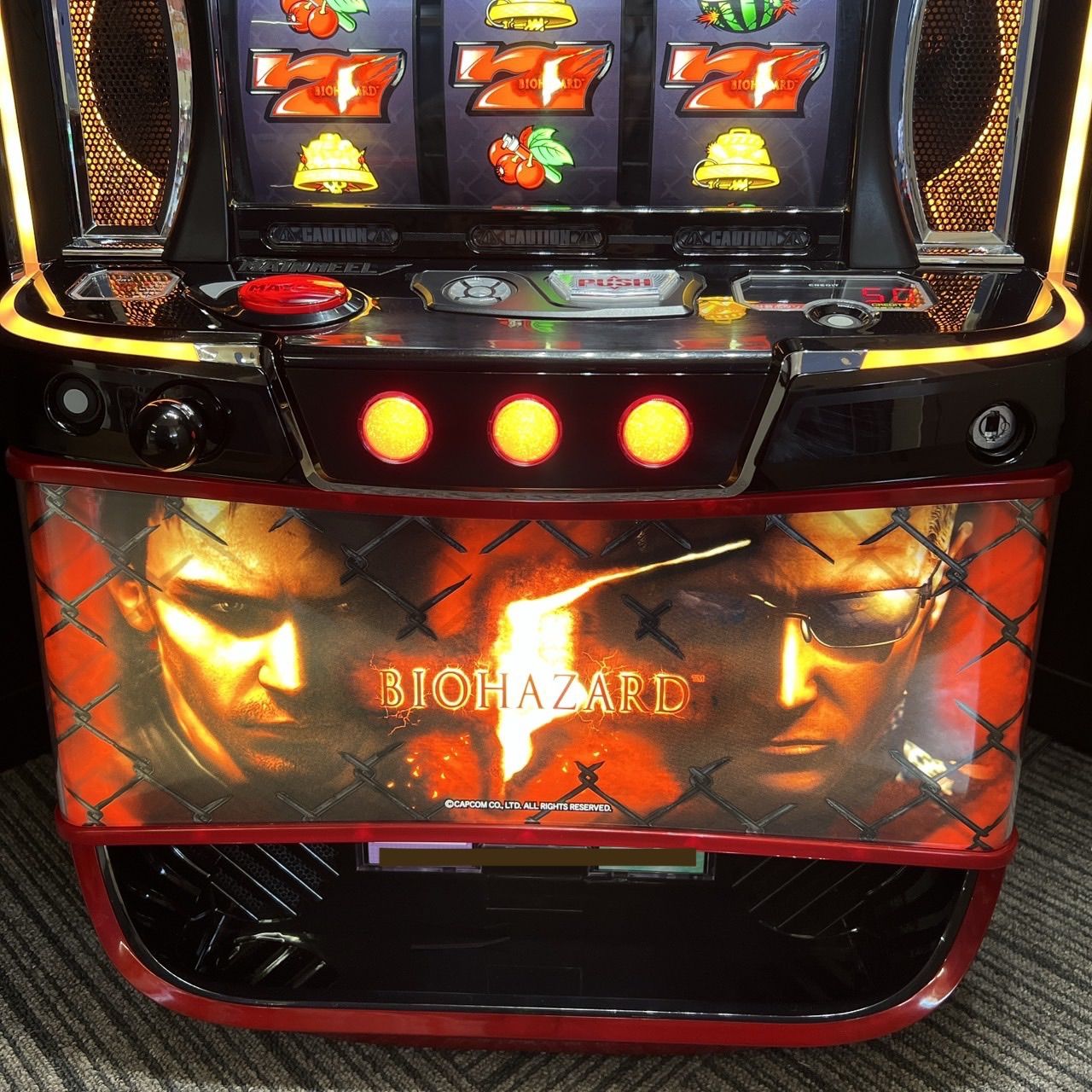スマスロ 「バイオハザード5」 送料無料 パチスロ実機 - メルカリ