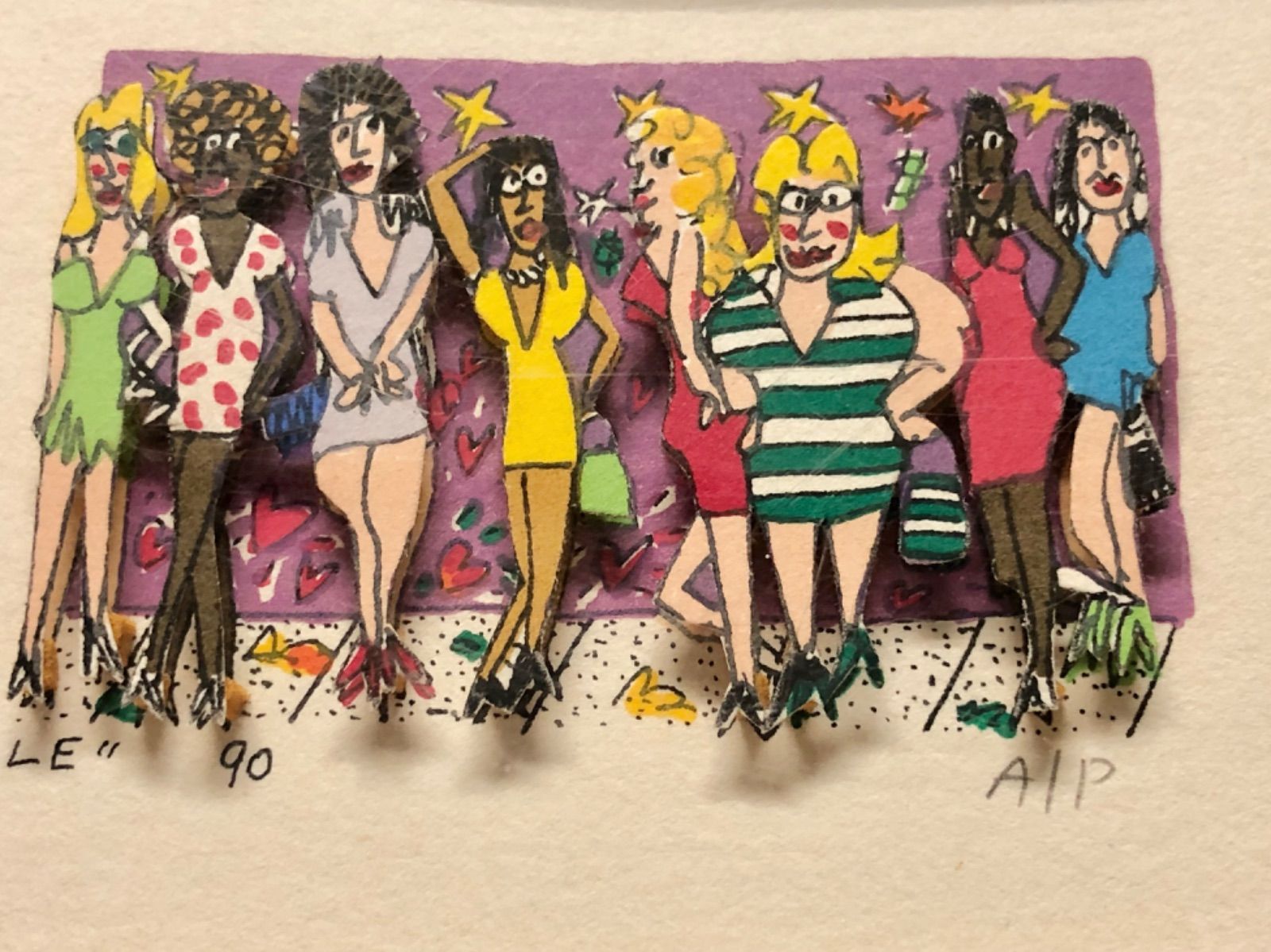 JAMES RIZZI ジェームス・リジィ「LOVE FOR SALE 90」3Dシルク