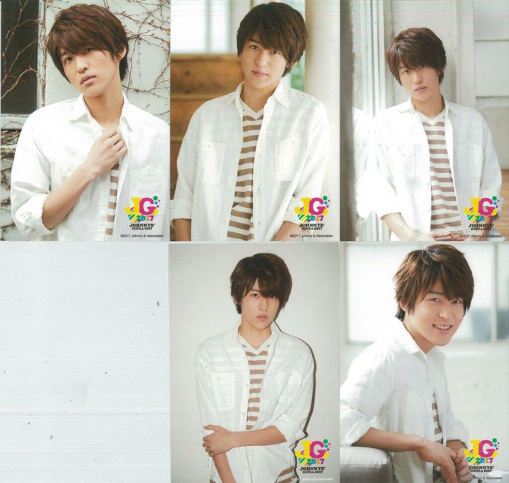 Snow Man/宇宙Six 17年 ジャニーズ銀座 目黒蓮 オリジナルフォトセット