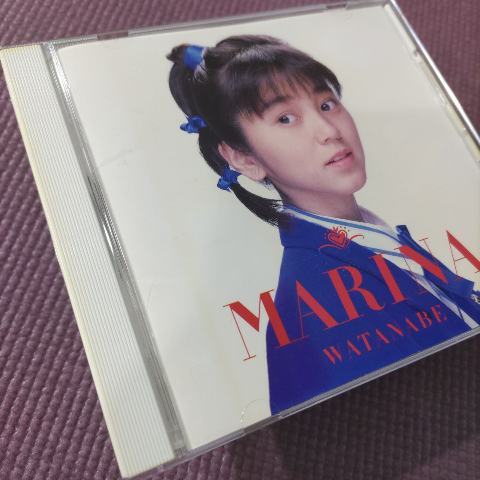 渡辺満里奈ファーストアルバム 🔴MARINA WATANABE 1987年 ⭐レンタル
