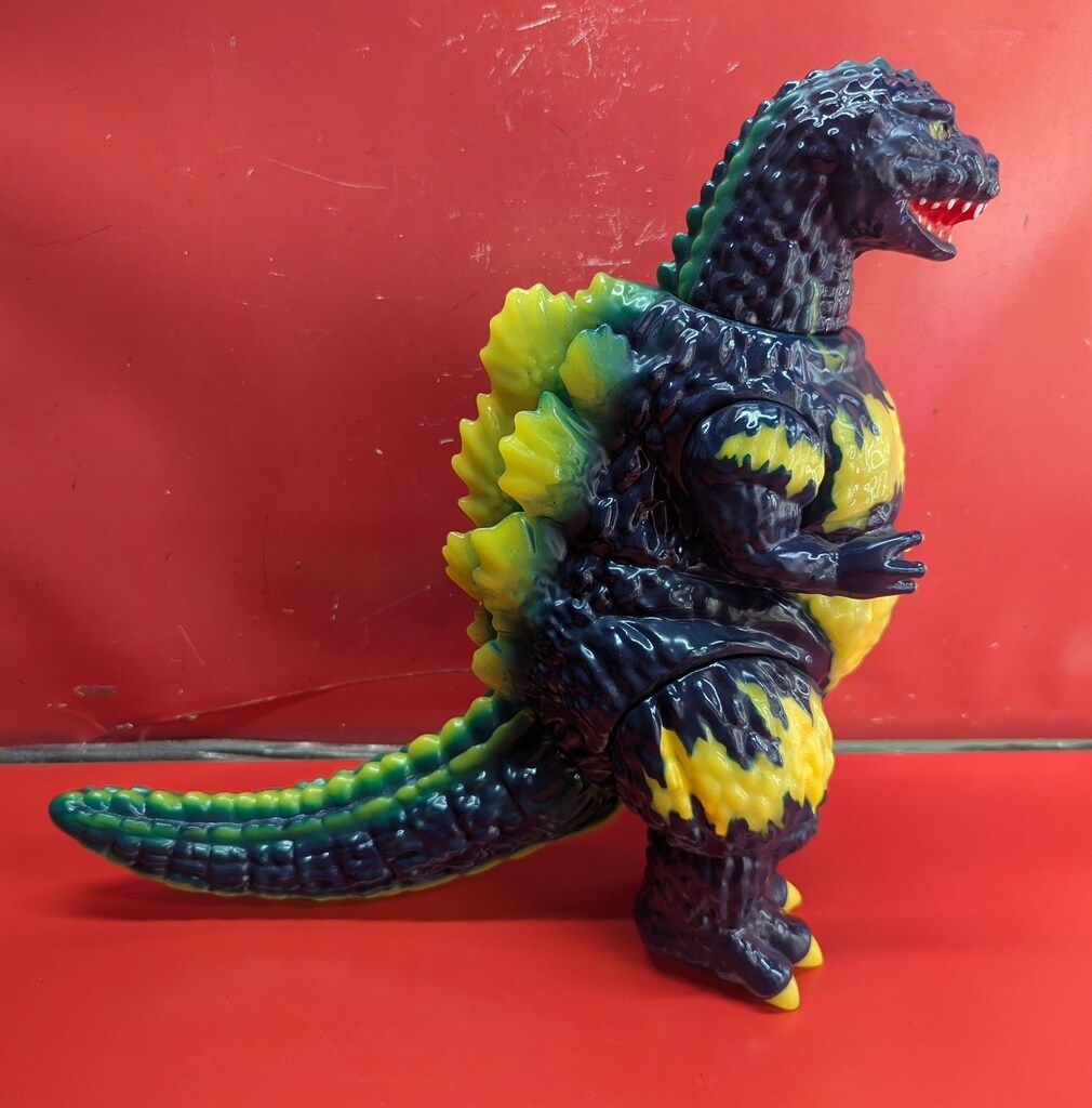 新品 安楽安作 デスゴジ 1995 ゴジラ VS デストロイア 版 3期 ソフビ