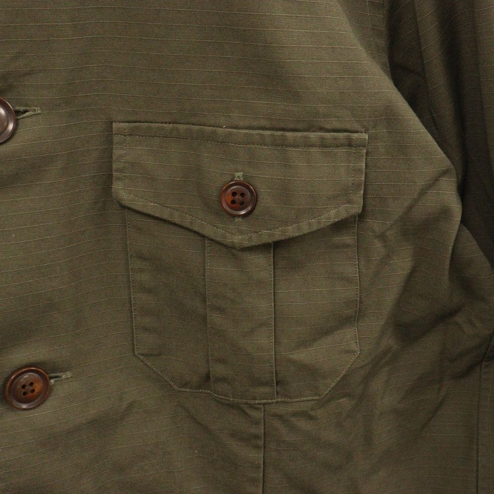 RING JACKET (リングジャケット) リップストップ サファリ シャツ