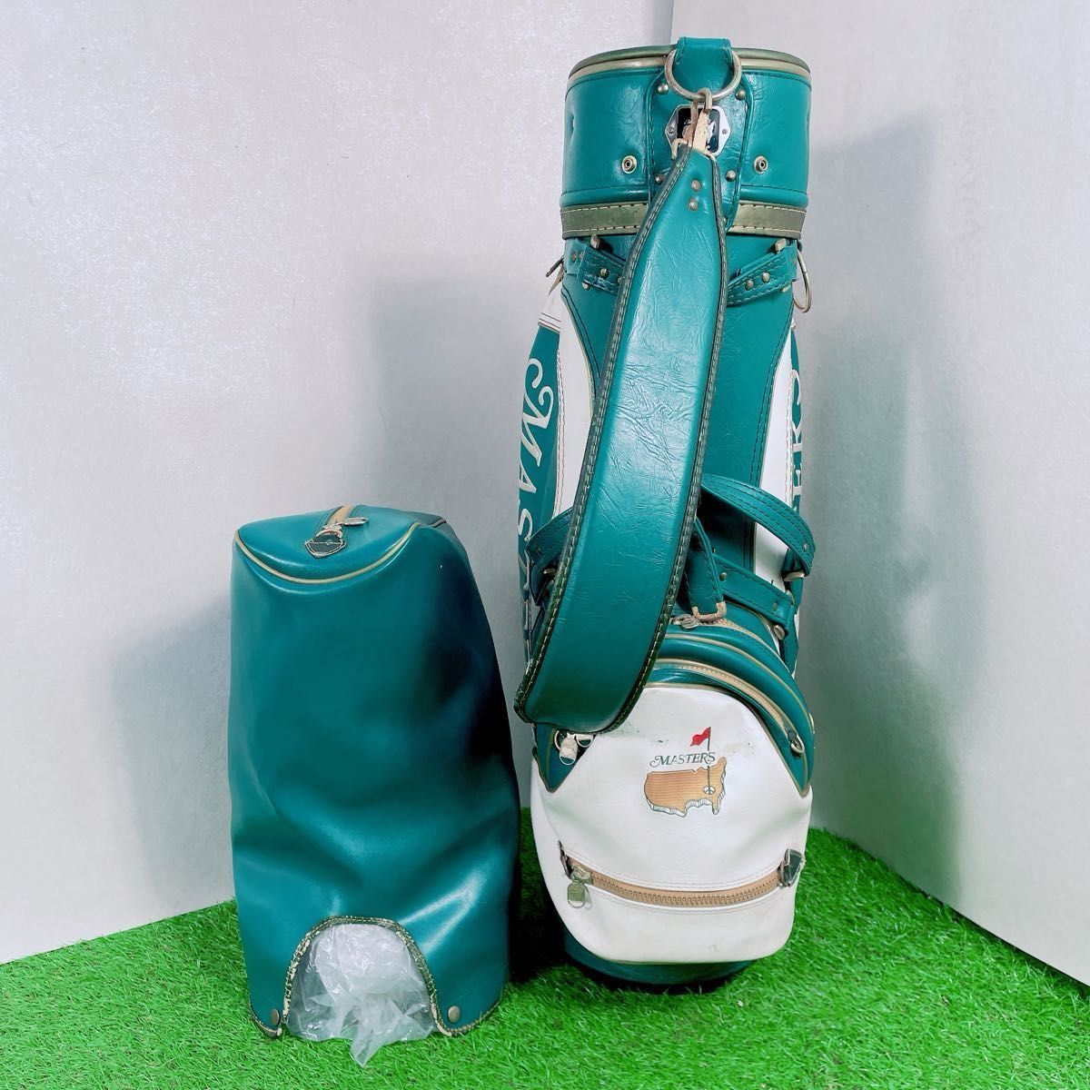 ゴルフ キャディバッグ ミズノ マスターズ レトロ NTE0199 中古 安い