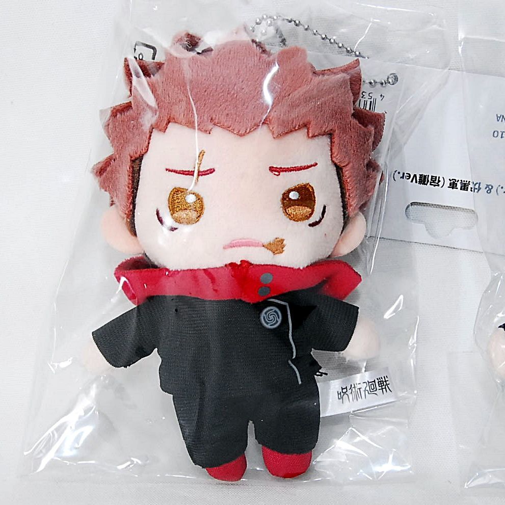 虎杖悠仁 (宿儺の器Ver.) 伏黒恵 (宿儺Ver.) ぬいぐるみ マスコット 2