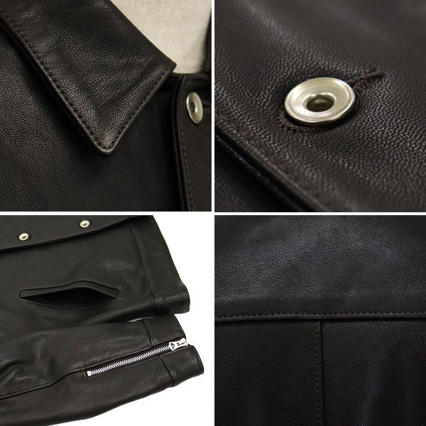 Schott (ショット) 3250075 GOAT NEWBIE LEATHER JKT ゴート