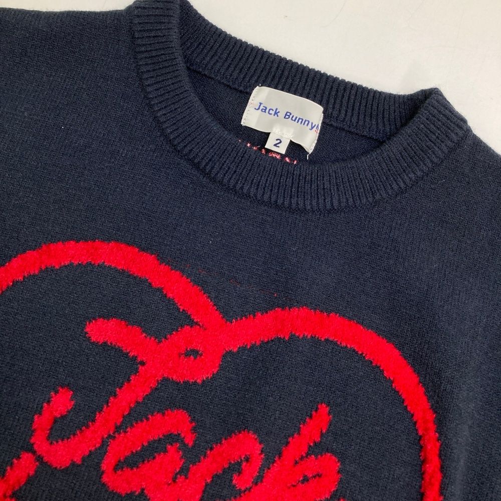 サイズ：2 JACK BUNNY ジャックバニー 2024年モデル ニットセーター