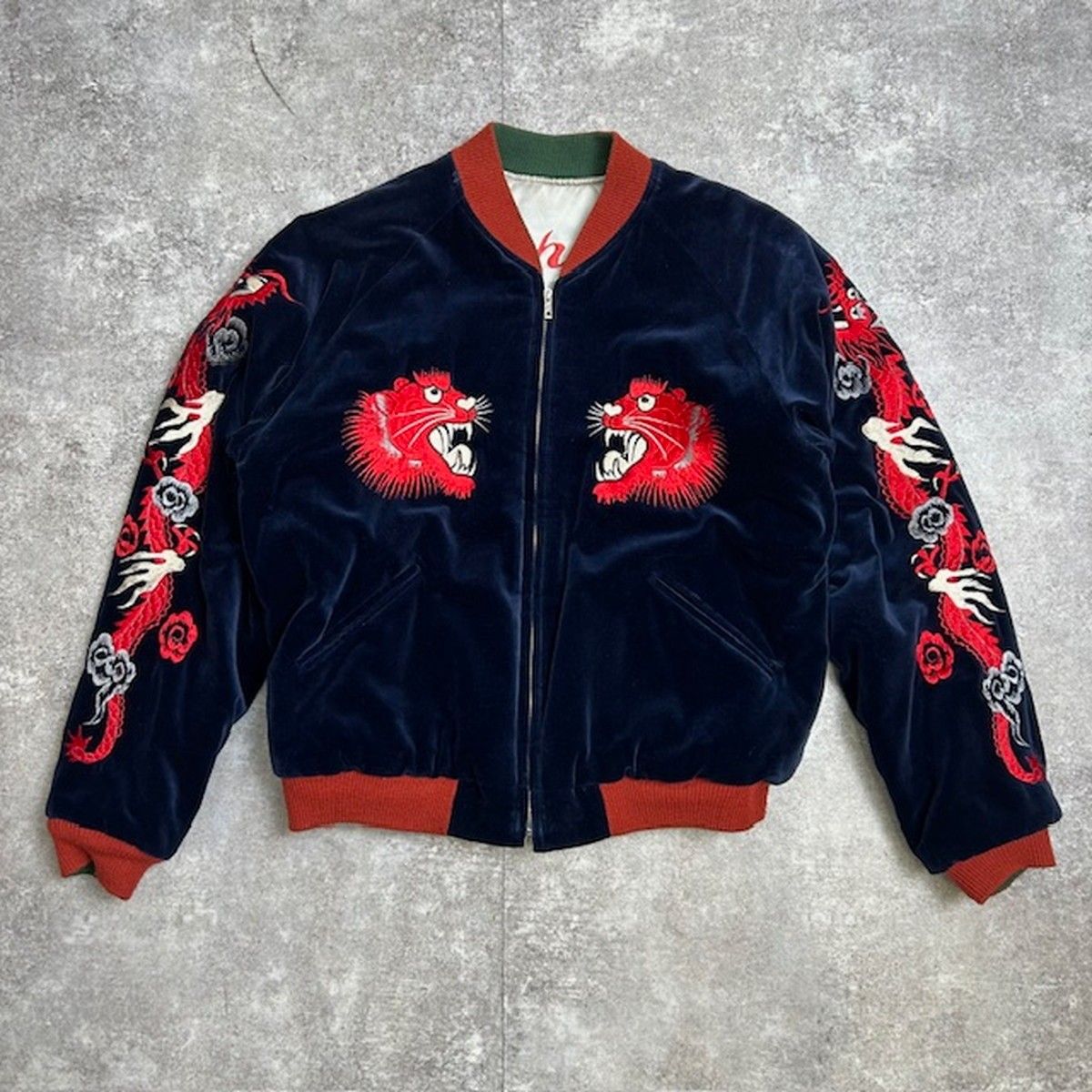 テーラー東洋 TAILOR TOYO M18485 赤虎 赤鷹 別珍 リバーシブル